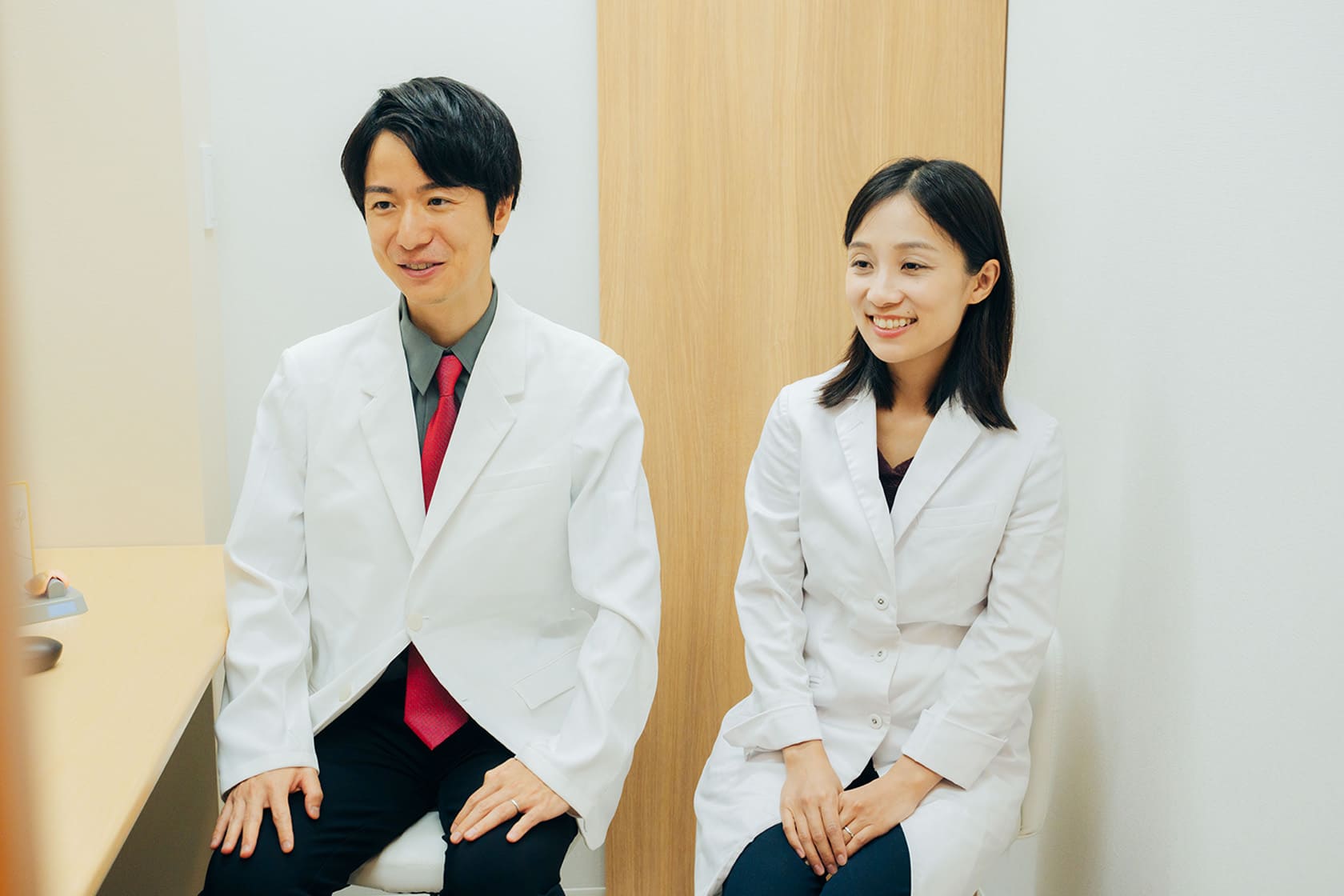 ひるま甲状腺クリニック蒲田 蛭間重典院長と蛭間真梨乃副院長