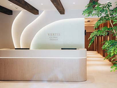 Vertis Clinic 御成門 受付